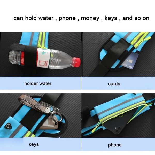 Unisex Sports Fanny Pack; Running Waist Bag; Belt Phone Bag; Water Hydration Backpack Running Accessories - Image 12