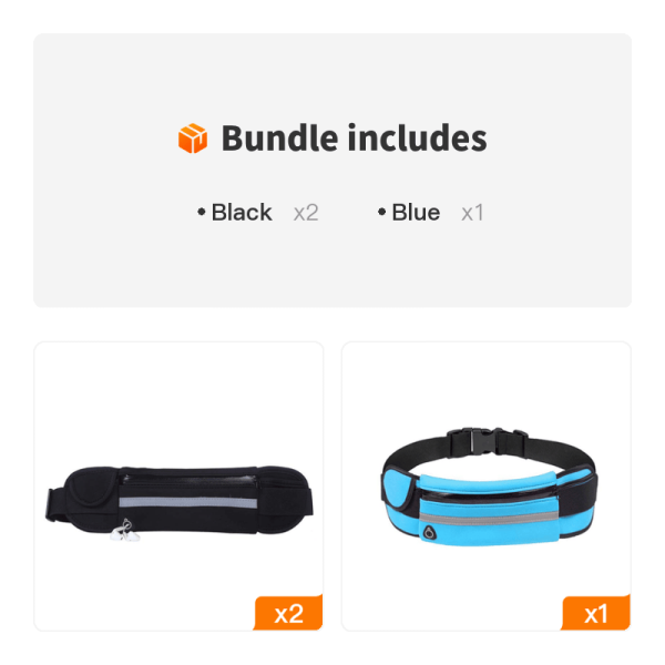 Unisex Sports Fanny Pack; Running Waist Bag; Belt Phone Bag; Water Hydration Backpack Running Accessories - Image 41