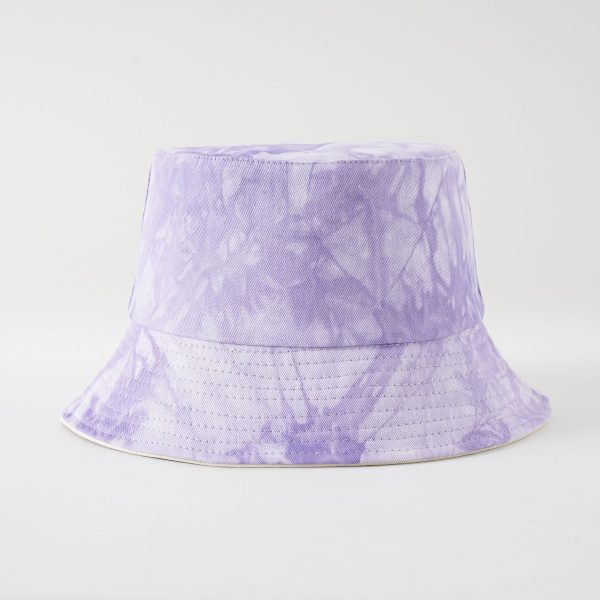 New tie-dye fisherman hat fashion men's and women's basin hat sunshade outdoor hat men's and women's leisure fisherman hat - Image 37