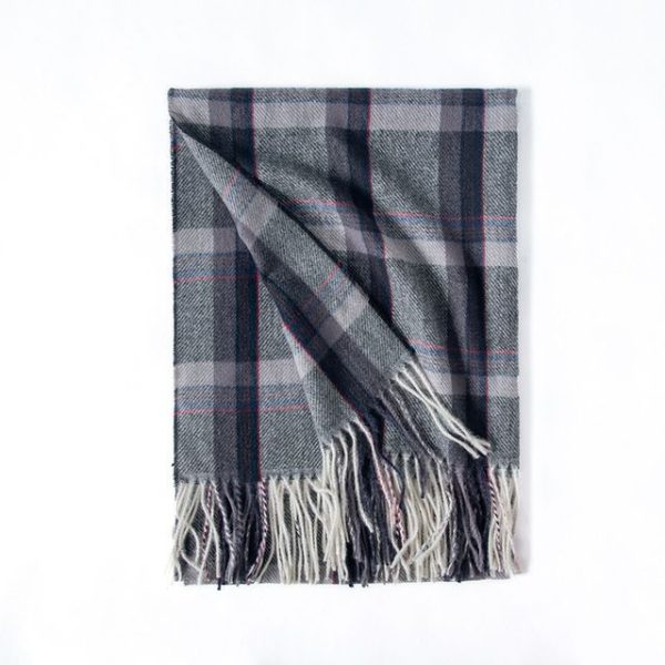 Women Winter Scarf Square Cashmere Pashmina Shawls And Wraps Female Warm Plaid Bufanda Luxury Tassel Scarves 2022 New - Image 6