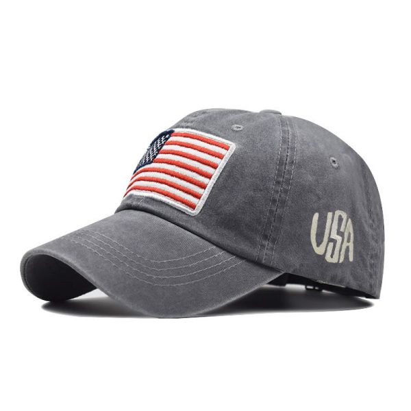 Fashion American Flag Camouflage Baseball Cap Men's Women's Rebound Cap Army Bone Truck Driver High Quality Gorras - Image 12