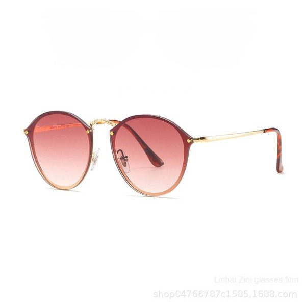 Fashion Trend Sunglasses Colorful Versatile Simple Sunglasses Cross border Cycling Network Red Glasses - Image 8