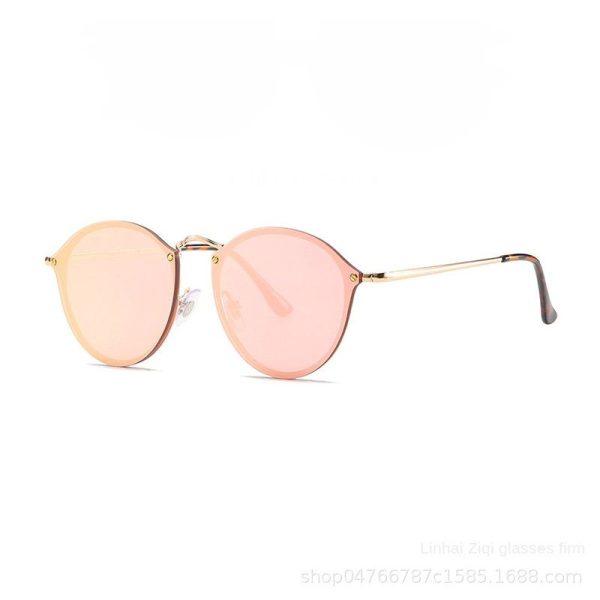 Fashion Trend Sunglasses Colorful Versatile Simple Sunglasses Cross border Cycling Network Red Glasses - Image 4