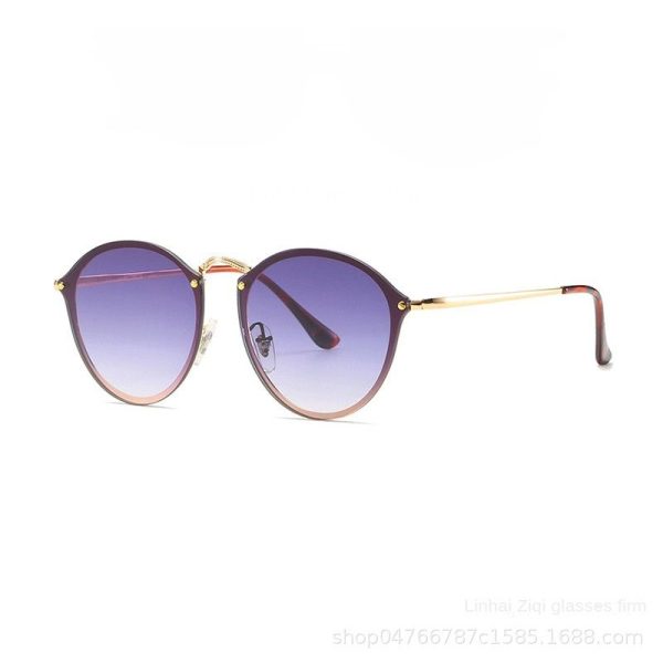 Fashion Trend Sunglasses Colorful Versatile Simple Sunglasses Cross border Cycling Network Red Glasses - Image 5