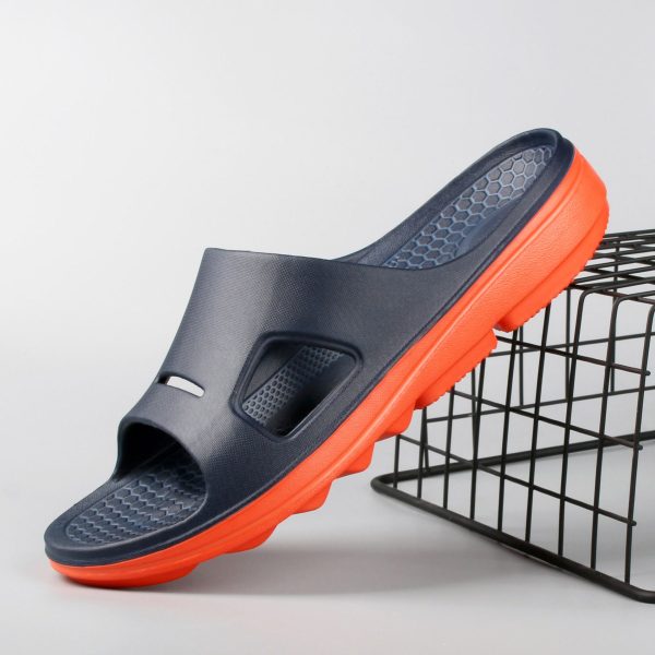Comfortable men's cloud slippers; anti-slip bathroom sandals - Image 36