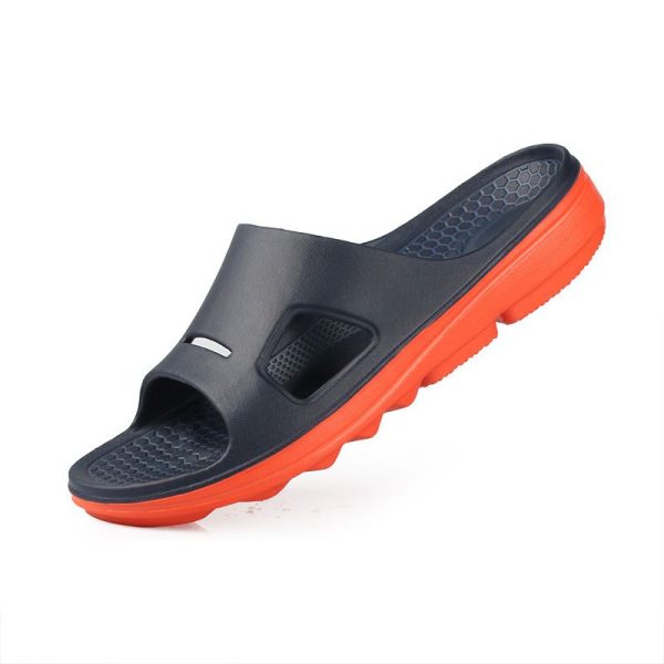 Comfortable men's cloud slippers; anti-slip bathroom sandals - Image 28