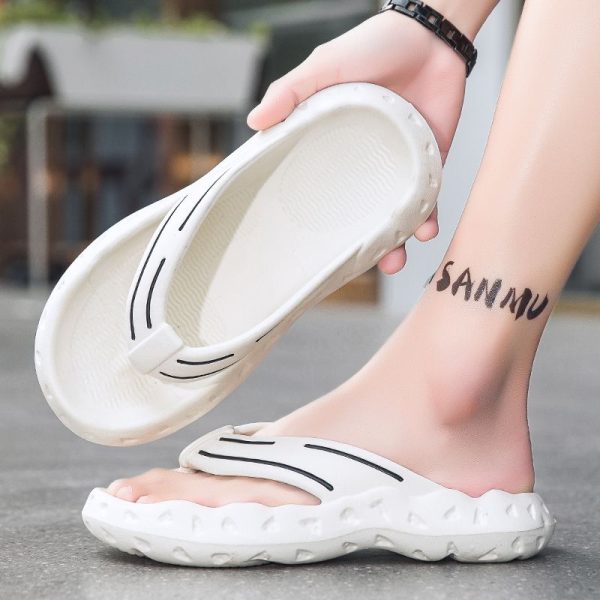 Summer men's flip-flops comfortable men's beach shoes flip-flops - Image 46