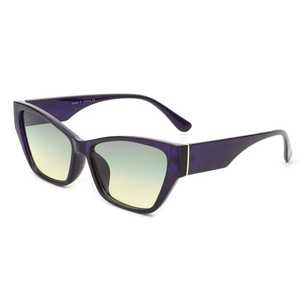 Square Retro Cat Eye Vintage Fashion Sunglasses - Image 7