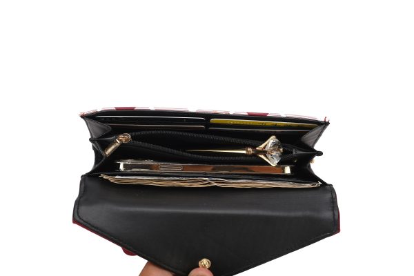 MKF Collection Christine Plaid Vegan Leather Women Satchel Bag with Wallet by Mia k - Image 36