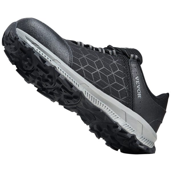 Steel Toe Shoes for Men US Size 11.5 Wide Athletic Work Shoe Sneakers Black - Image 11