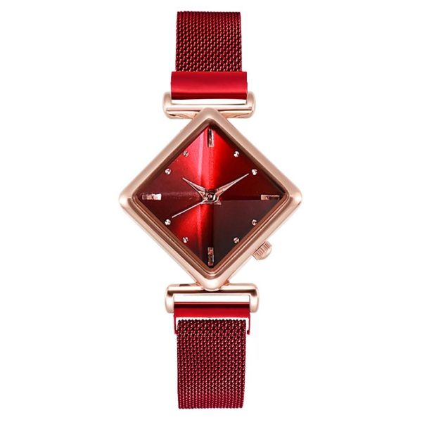 Women Square Watch Luxury Ladies Quartz Magnet Buckle Gradient Color Watches Relogio Feminino For Gift Clock - Image 37