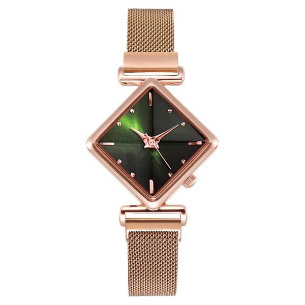 Women Square Watch Luxury Ladies Quartz Magnet Buckle Gradient Color Watches Relogio Feminino For Gift Clock - Image 73