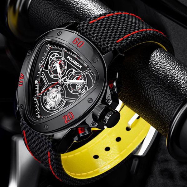 LIGE Top Brand Big Dial Chronograph Quartz Watch Men Sports Watches Military Male Wrist Watch Clock relogio masculino Nylon - Image 6