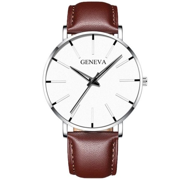 2022 Minimalist Men's Fashion Ultra Thin Watches Simple Men Business Stainless Steel Mesh Belt Quartz Watch relogio masculino - Image 97