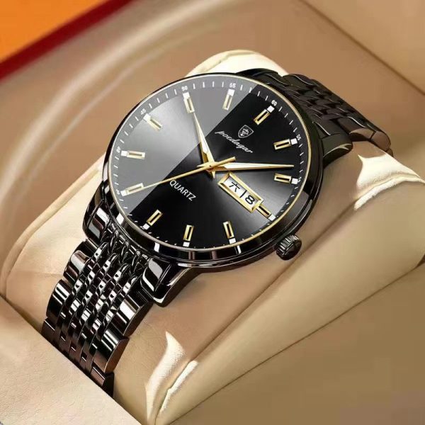 POEDAGAR Top Brand Luxury Men Watch Waterproof Luminous Stainless Steel Watches Sport Quartz Clock Mens Date Business Wristwatch - Image 37