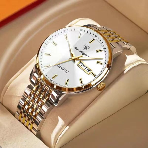 POEDAGAR Top Brand Luxury Men Watch Waterproof Luminous Stainless Steel Watches Sport Quartz Clock Mens Date Business Wristwatch - Image 55
