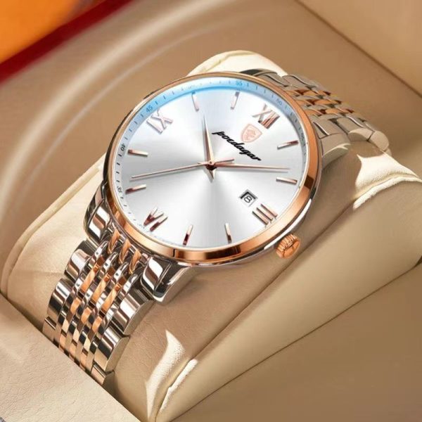 POEDAGAR Top Brand Luxury Men Watch Waterproof Luminous Stainless Steel Watches Sport Quartz Clock Mens Date Business Wristwatch - Image 61