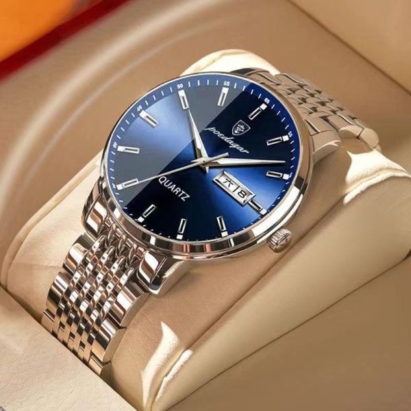 POEDAGAR Top Brand Luxury Men Watch Waterproof Luminous Stainless Steel Watches Sport Quartz Clock Mens Date Business Wristwatch - Image 67