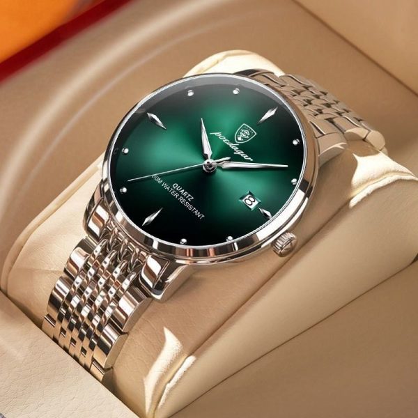 POEDAGAR Top Brand Luxury Men Watch Waterproof Luminous Stainless Steel Watches Sport Quartz Clock Mens Date Business Wristwatch - Image 103