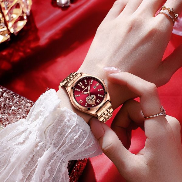 POEDAGAR Women Watches Fashion Rose Gold Stainless Stain Steel Ladies Watch Waterproof Quarzt Wristwatch Romatic Girlfriend Gift - Image 16