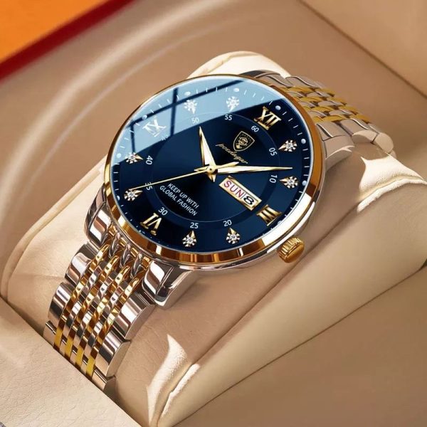 POEDAGAR Top Brand Luxury Men Watch Waterproof Luminous Stainless Steel Watches Sport Quartz Clock Mens Date Business Wristwatch - Image 31