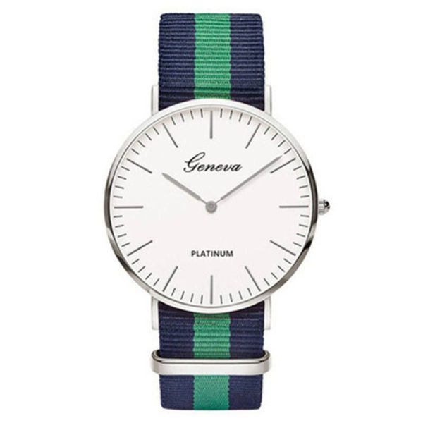 Hot Luxe Merk Nylon Mode Vrouwen Armband Quartz Horloge Mannen Dames Polshorloge Horloges Klok Relojes Mujer Relogio - Image 73