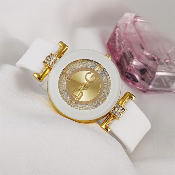 Simple Black White Quartz Watches Women Minimalist Design Silicone Strap Wristwatch Big Dial Women's Fashion Creative Watch 2022 - Image 22