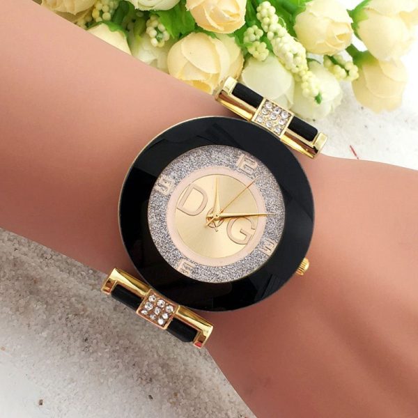 Simple Black White Quartz Watches Women Minimalist Design Silicone Strap Wristwatch Big Dial Women's Fashion Creative Watch 2022 - Image 24