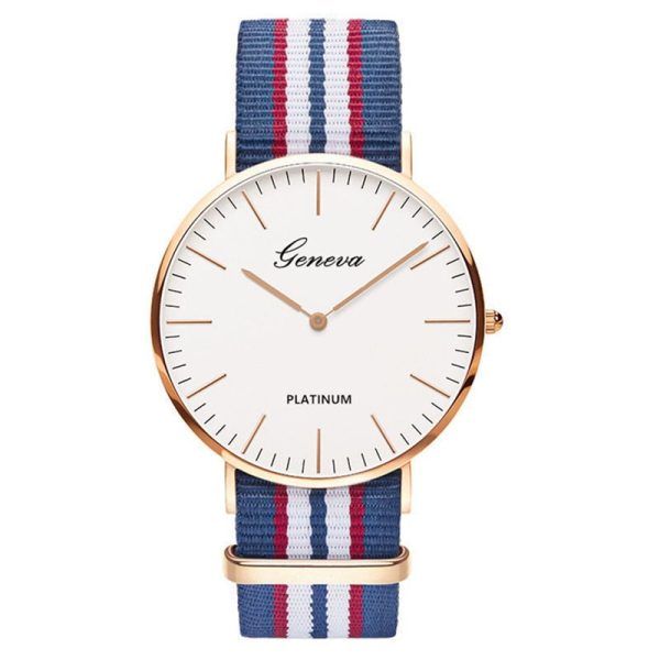 Hot Luxe Merk Nylon Mode Vrouwen Armband Quartz Horloge Mannen Dames Polshorloge Horloges Klok Relojes Mujer Relogio - Image 31