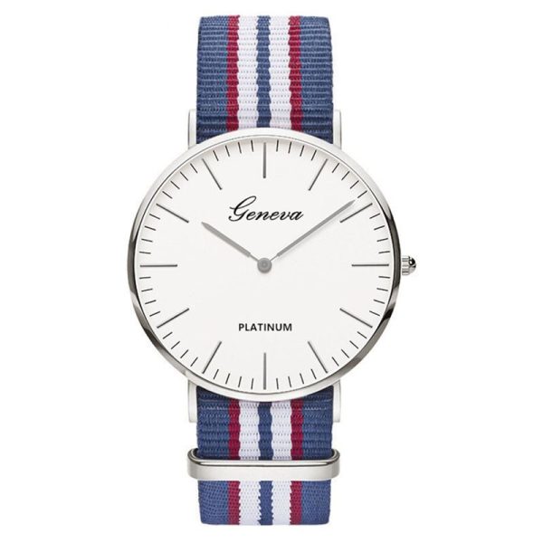 Hot Luxe Merk Nylon Mode Vrouwen Armband Quartz Horloge Mannen Dames Polshorloge Horloges Klok Relojes Mujer Relogio - Image 37