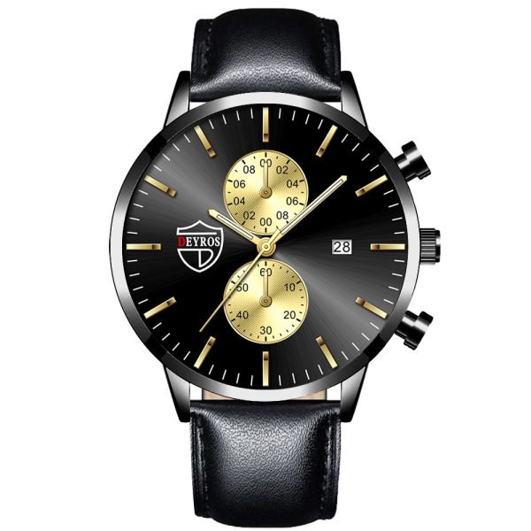 montre homme Fashion Mens Watches Stainless Steel Mesh Belt Quartz Watch Men Business Leather Luminous Clock relogio masculino - Image 31