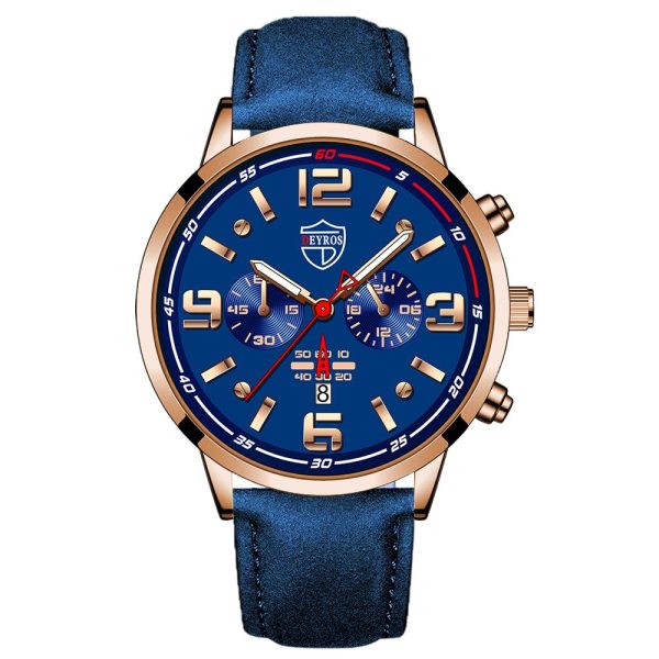 Luxury Fashion Mens Watches Men Business Stainless Steel Quartz Wrist Watch Man Sports Casual Leather Watch relogio masculino - Image 19