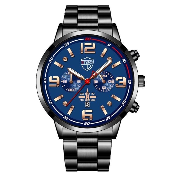 Luxury Fashion Mens Watches Men Business Stainless Steel Quartz Wrist Watch Man Sports Casual Leather Watch relogio masculino - Image 25