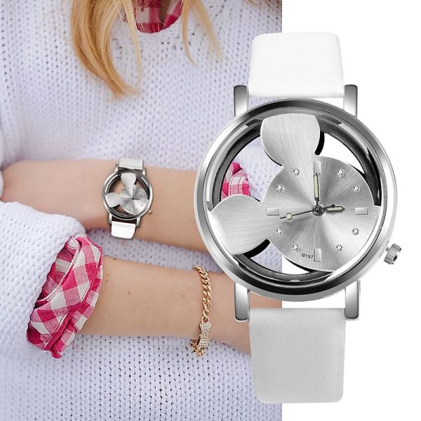 Fashion Leuke Dames Horloges Vrouwen Transparante Horloges Blauw Lederen Band Quartz Horloges Geschenken Relogio Feminino Reloj Mujer - Image 30