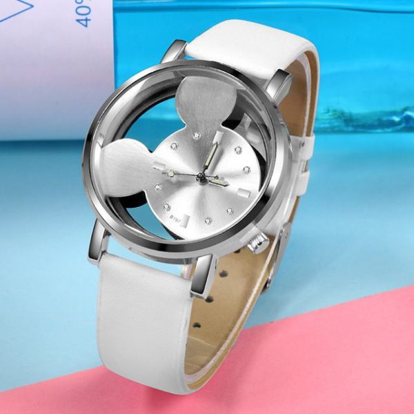 Fashion Leuke Dames Horloges Vrouwen Transparante Horloges Blauw Lederen Band Quartz Horloges Geschenken Relogio Feminino Reloj Mujer - Image 35