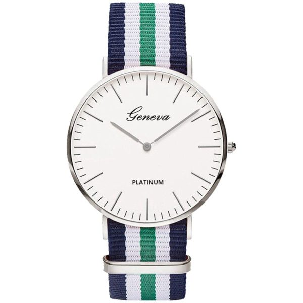 Hot Luxe Merk Nylon Mode Vrouwen Armband Quartz Horloge Mannen Dames Polshorloge Horloges Klok Relojes Mujer Relogio - Image 99