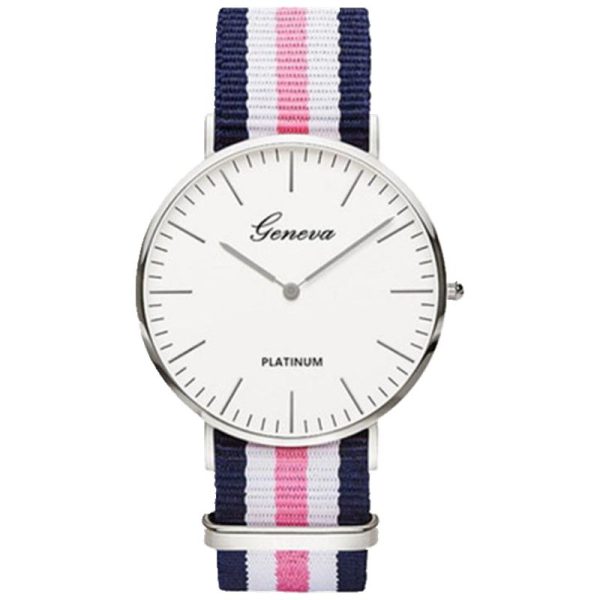 Hot Luxe Merk Nylon Mode Vrouwen Armband Quartz Horloge Mannen Dames Polshorloge Horloges Klok Relojes Mujer Relogio - Image 100