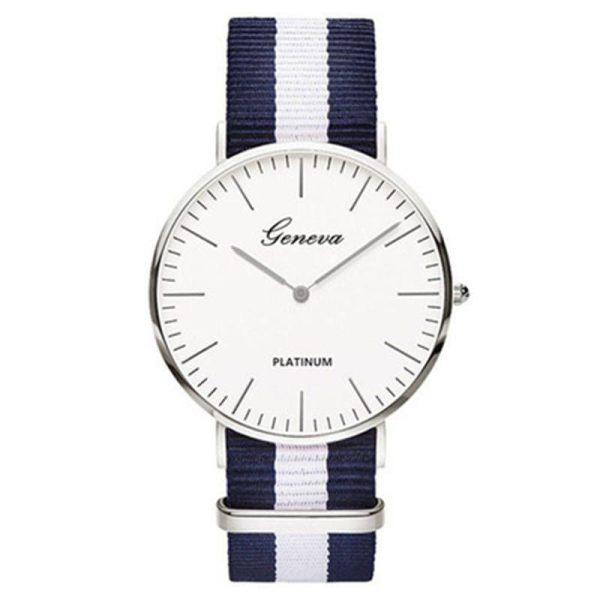 Hot Luxe Merk Nylon Mode Vrouwen Armband Quartz Horloge Mannen Dames Polshorloge Horloges Klok Relojes Mujer Relogio - Image 97