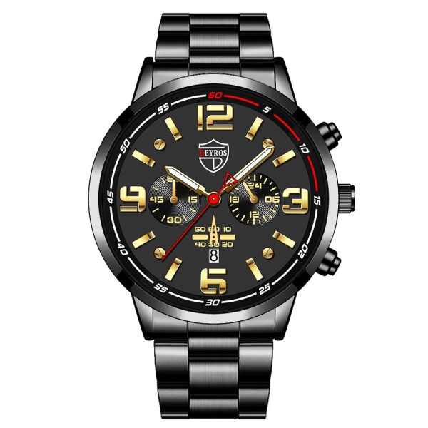 Luxury Fashion Mens Watches Men Business Stainless Steel Quartz Wrist Watch Man Sports Casual Leather Watch relogio masculino - Image 43