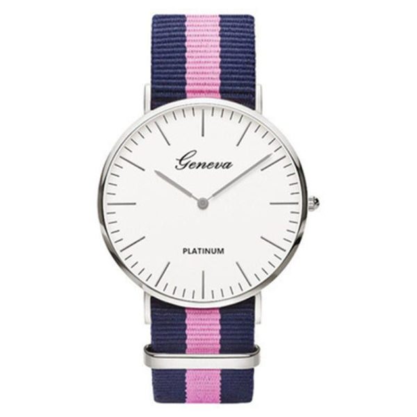 Hot Luxe Merk Nylon Mode Vrouwen Armband Quartz Horloge Mannen Dames Polshorloge Horloges Klok Relojes Mujer Relogio - Image 85