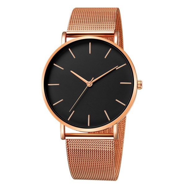 Vrouwen Horloge Rose Goud Montre Femme 2022 Mesh Riem Ultra-Dunne Mode Relojes Para Mujer Luxe Horloges Reloj muje - Image 7
