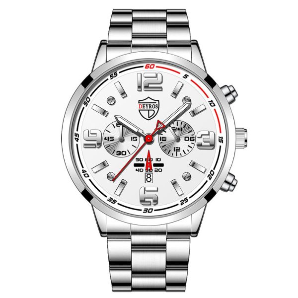 Luxury Fashion Mens Watches Men Business Stainless Steel Quartz Wrist Watch Man Sports Casual Leather Watch relogio masculino - Image 67