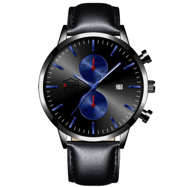 montre homme Fashion Mens Watches Stainless Steel Mesh Belt Quartz Watch Men Business Leather Luminous Clock relogio masculino - Image 67