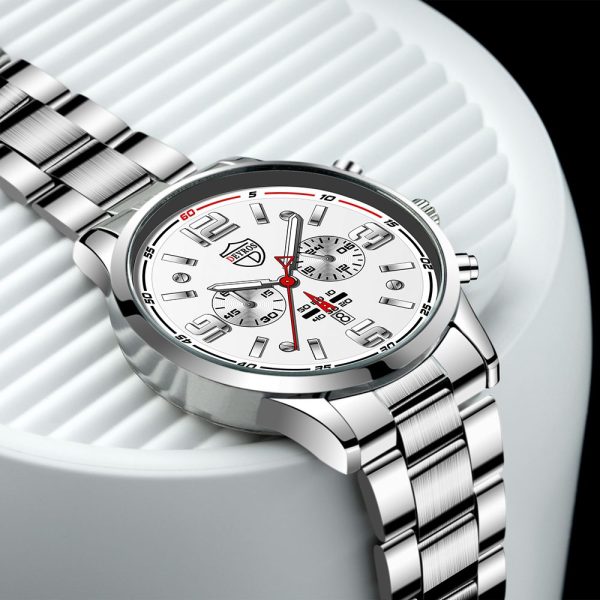 Luxury Fashion Mens Watches Men Business Stainless Steel Quartz Wrist Watch Man Sports Casual Leather Watch relogio masculino - Image 60