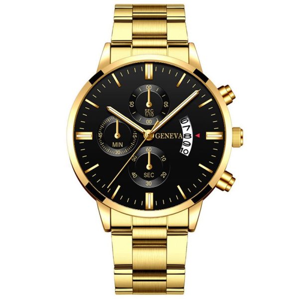 reloj hombre Fashion Men Stainless Steel Watch Luxury Calendar Quartz Wrist Watch Business Watches for Man Clock montre homme - Image 43