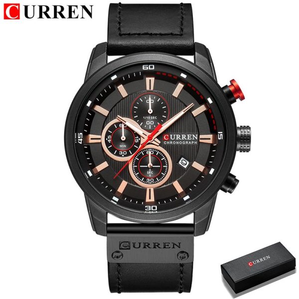 CURREN Fashion Date Quartz Men Watches Top Brand Luxury Male Clock Chronograph Sport Mens Wrist Watch Hodinky Relogio Masculino - Image 49