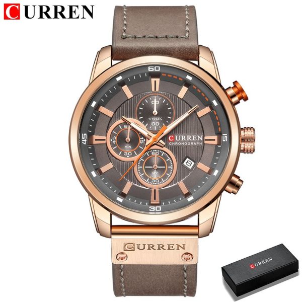 CURREN Fashion Date Quartz Men Watches Top Brand Luxury Male Clock Chronograph Sport Mens Wrist Watch Hodinky Relogio Masculino - Image 55