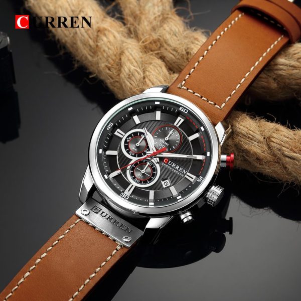 CURREN Fashion Date Quartz Men Watches Top Brand Luxury Male Clock Chronograph Sport Mens Wrist Watch Hodinky Relogio Masculino - Image 22