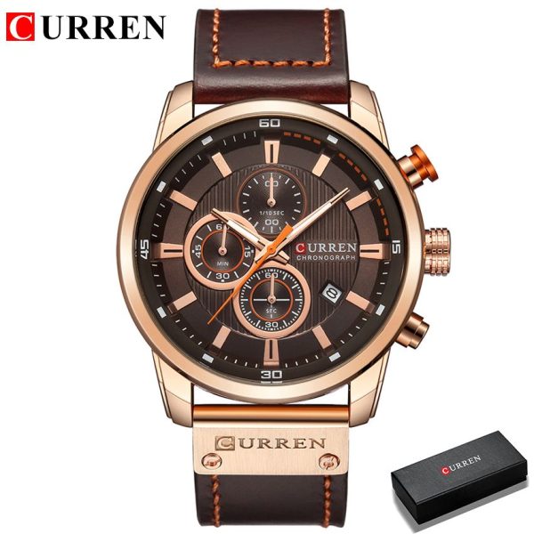 CURREN Fashion Date Quartz Men Watches Top Brand Luxury Male Clock Chronograph Sport Mens Wrist Watch Hodinky Relogio Masculino - Image 43