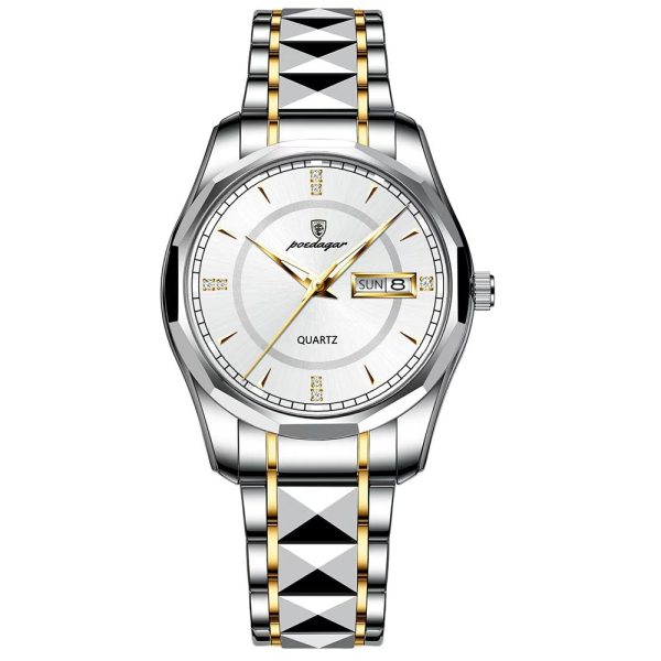 POEDAGAR 2021 New Fashion Men's Watches Stainless Steel Top Brand Luxury Waterproof Men Quartz Wristwatches Relogio Masculino - Image 13